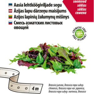 Lehtköögiviljade Aasia segu 4m seemnelint
